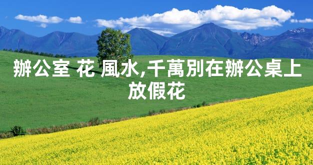 辦公室 花 風水,千萬別在辦公桌上放假花